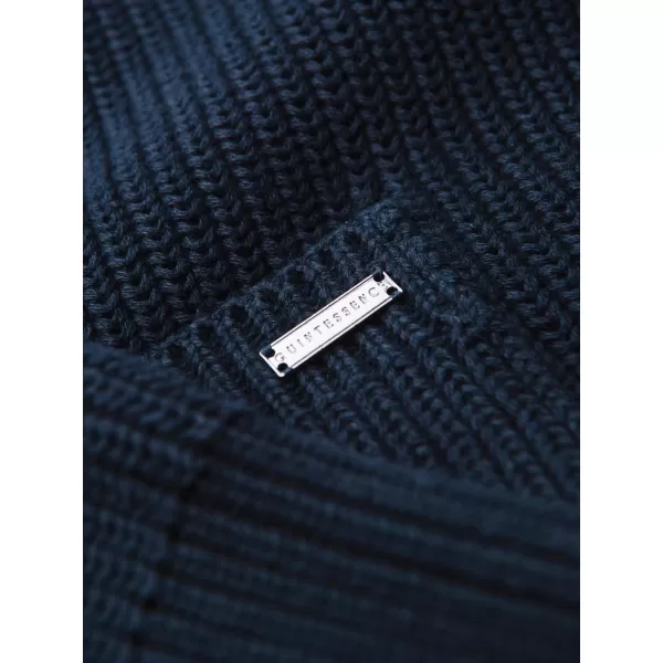  Pánský kardigan OMBRE OM-SWCD-0200 NAVY BLUE 