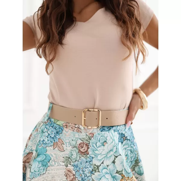  Dámské triko RUE PARIS RV-BZ-A1267.08 DARK BEIGE 