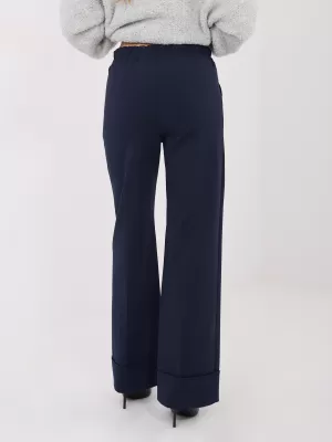 Dámské kalhoty RUE PARIS IT-SP-FL9877.64 NAVY