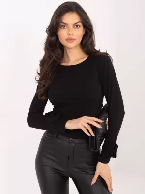 Dámská halenka ITALY MODA IT-BZ-22079.55 NOIRE