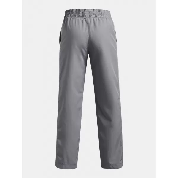  Chlapecké kalhoty UNDER ARMOUR UA B RIVAL WVN PANT 1390155-035 ŠEDÁ 