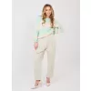 Dámské kalhoty ITALY MODA MI-SP-2690.00 LIGHT BEIGE