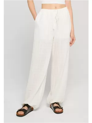 Dámské kalhoty URBAN CLASSICS TB8285-00220 WHITE
