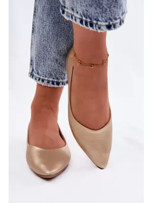 Dámské baleríny BOTO 1740 GOLD