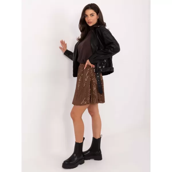  Dámská sukně ITALY MODA MI-SD-271360.74 BROWN 