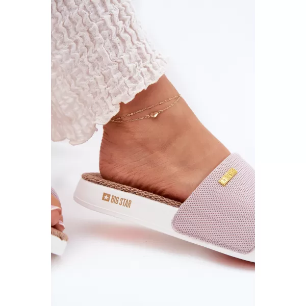  Dámské pantofle BIG STAR SHOES RR274A105 PINK 