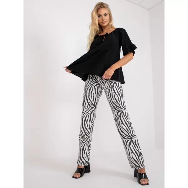  Dámská halenka OCH BELLA TW-BZ-BI-90013.27X NOIRE 