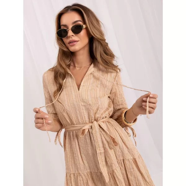  Dámské šaty LAKERTA LK-SK-508005.07P BEIGE 