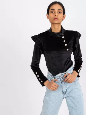 Dámská halenka ITALY MODA DHJ-BZ-6533A.44P NOIRE