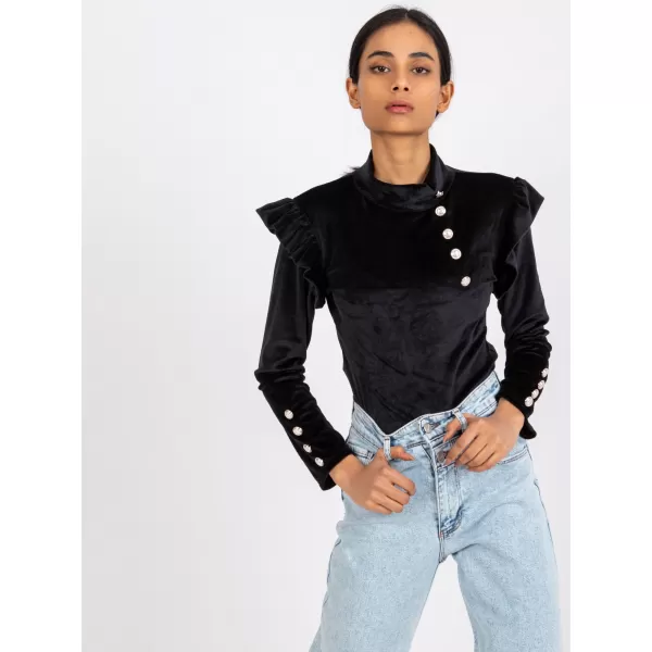  Dámská halenka ITALY MODA DHJ-BZ-6533A.44P NOIRE 