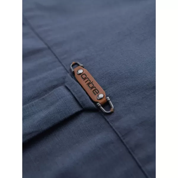  Pánská košile OMBRE N-OM-SHCS-0134 BLUE 