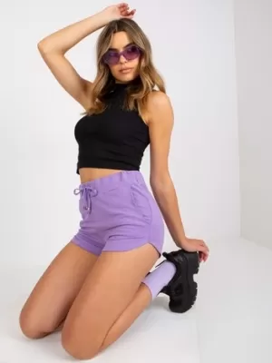Dámské kraťasy BASIC FEEL GOOD AP-SN-119.07 VIOLET