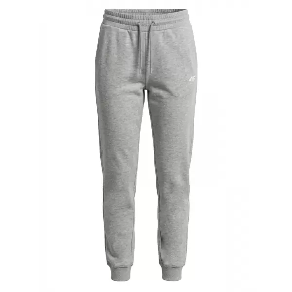  Dámské kalhoty 4F 4FWMM00TTROF1659 COLD LIGHT GREY MELANGE 