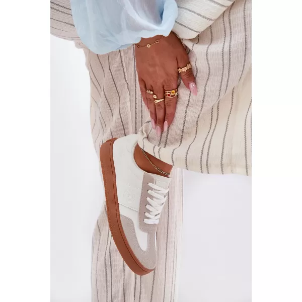  Dámské tenisky BIG STAR SHOES RR274804 WHITE 