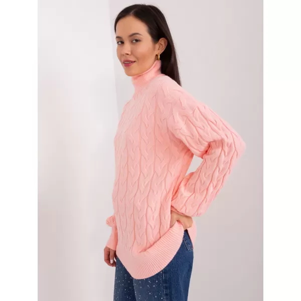  Dámský svetr WOOL FASHION ITALIA AT-SW-2348.95 PEACH 