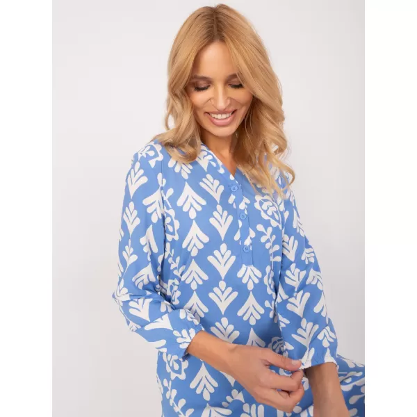  Dámské šaty SUBLEVEL D73771M30427A LIGHT BLUE 