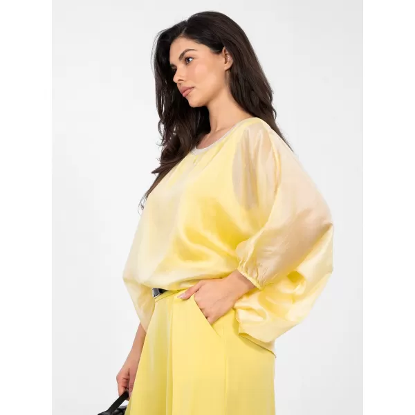  Dámská halenka ITALY MODA IT-BZ-18868.81 YELLOW 