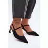 Dámské sandály D&A CR61-3048 BLACK