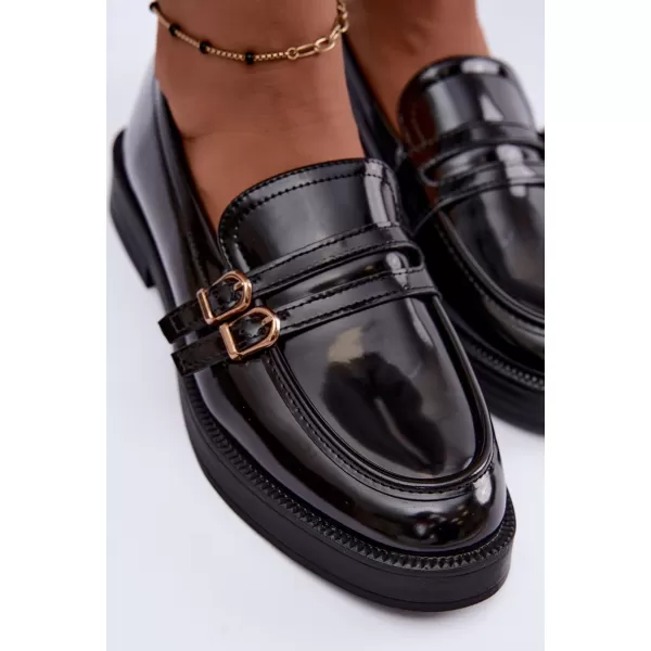  Dámské mokasíny BOTO D-325 BLACK 