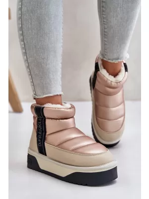 Dámské sněhule D.FRANKLIN DFSH371010 BEIGE