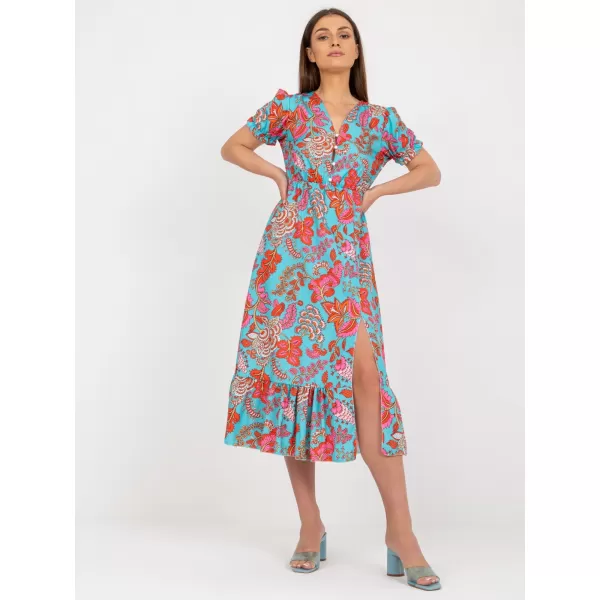  Dámské šaty ITALY MODA DHJ-SK-7006-4.37 BLUE 