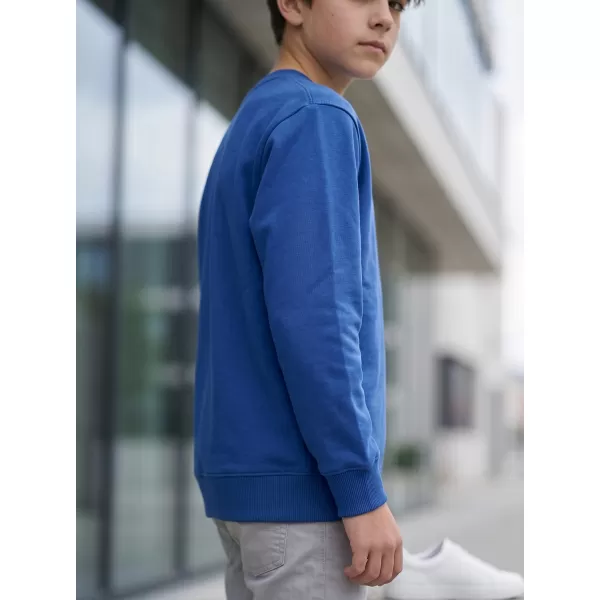  Dětská mikina MALFINI CREW 427 KRÁLOVSKÁ MODRÁ 