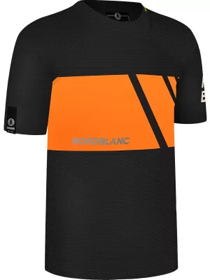 Pánské funkční cyklo tričko NORDBLANC MUD NBSMF8083 ORANŽOVÁ