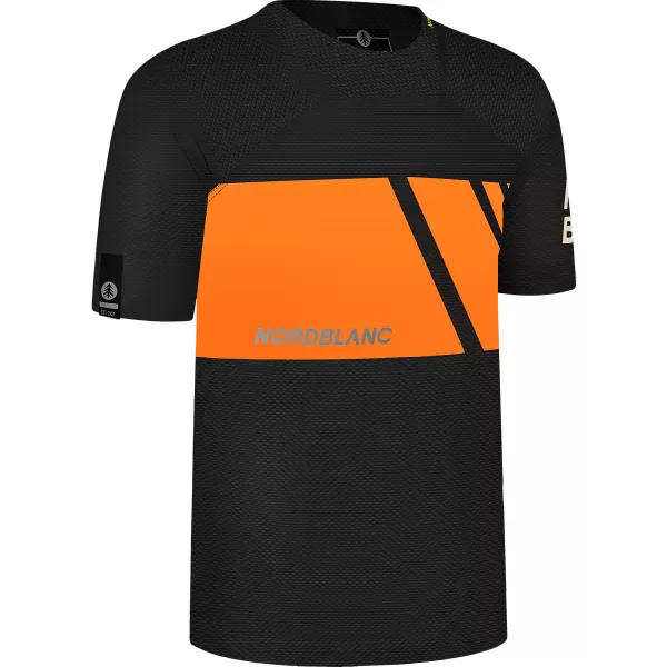  Pánské funkční cyklo tričko NORDBLANC MUD NBSMF8083 ORANŽOVÁ 