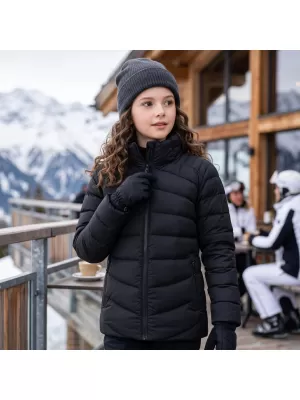 Dětská ultralehká bunda ALPINE PRO RETERO BLACK
