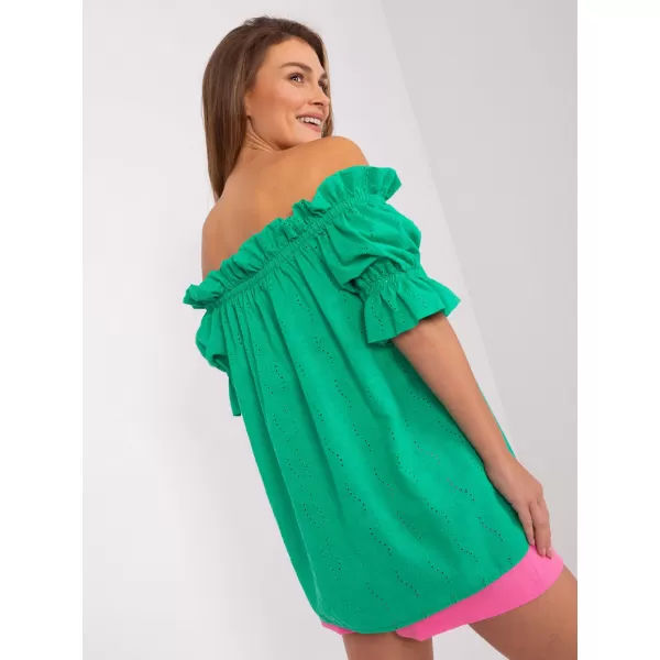  Dámská halenka LAKERTA LK-BZ-509355.68P GREEN 