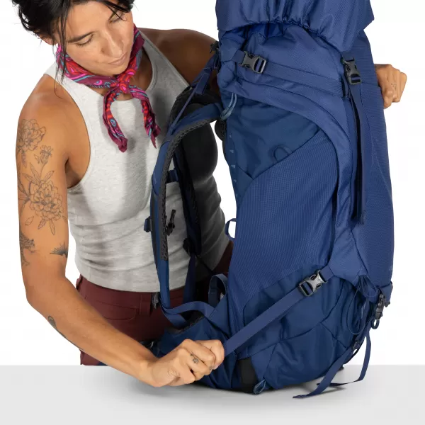  Dámský turistický batoh OSPREY KYTE LT 65 SERENITY BLUE 