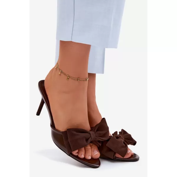  Dámské pantofle BOTO LOLA5316 BROWN 