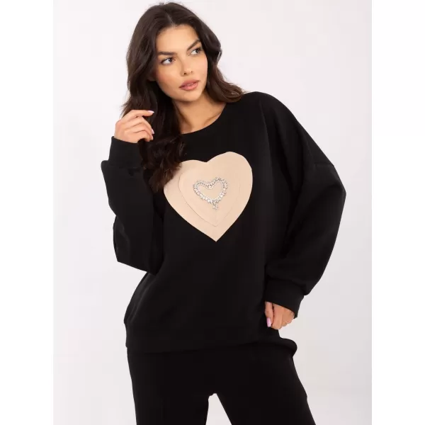  Dámská mikina ITALY MODA MI-BL-271594.85 NOIRE 