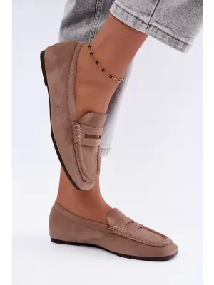 Dámské mokasíny BOTO D-307 BEIGE
