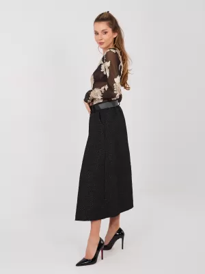 Dámská sukně RUE PARIS IT-SD-18760.69 BLACK
