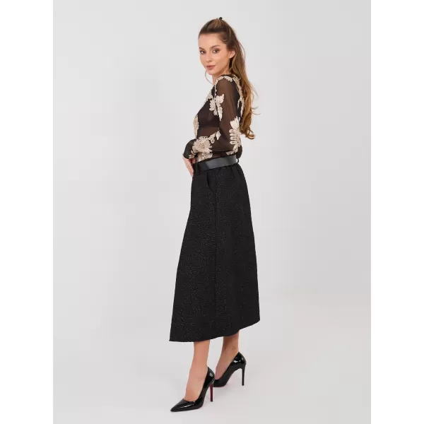  Dámská sukně RUE PARIS IT-SD-18760.69 BLACK 