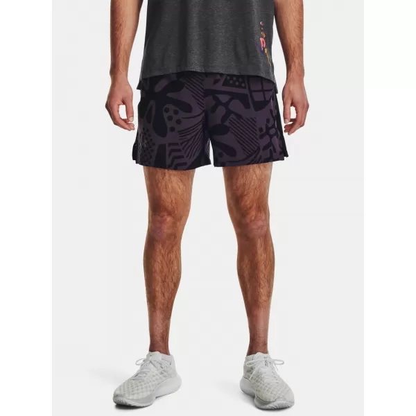  Pánské kraťasy UNDER ARMOUR WE RUN IN PEACE SHORT 1377048-001 ČERNÁ 