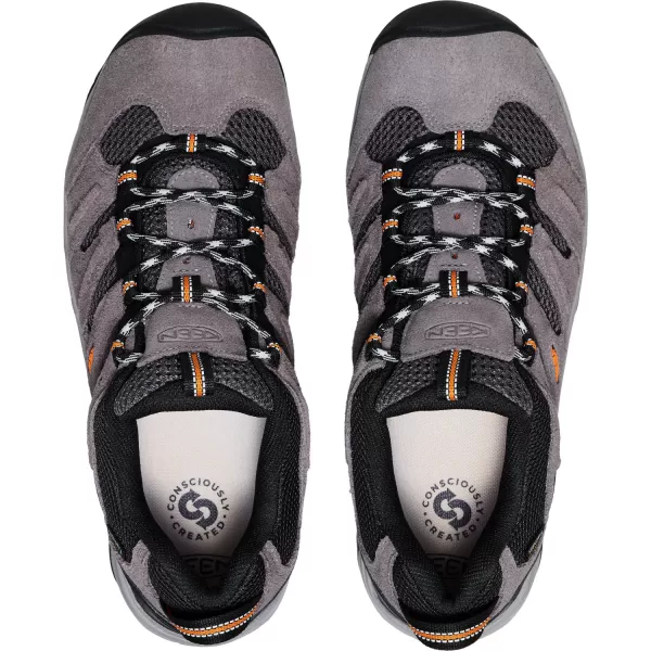  Pánské trekové boty KEEN HEADOUT WP MEN STEEL GREY/ORANGE PEPPER 