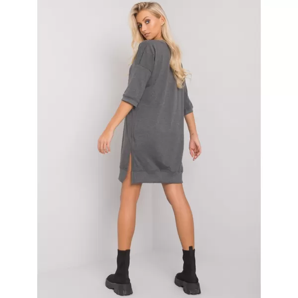  Dámské šaty RELEVANCE RV-SK-6273.47P DARK GREY 