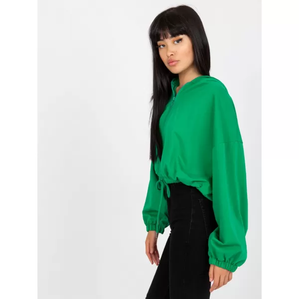  Dámská mikina RUE PARIS RV-BL-8081.36P GREEN 