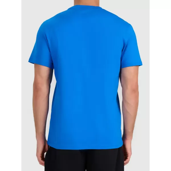  Pánské triko 4F 4FWMM00TTSHM3342 BLUE 