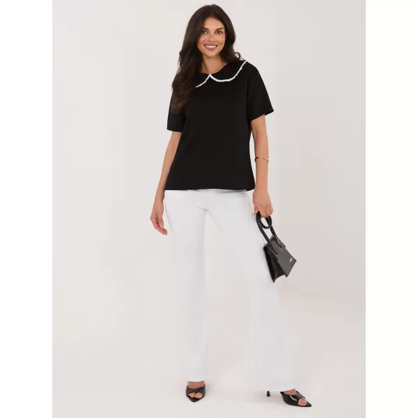  Dámská halenka ITALY MODA MI-BZ-3406.90 BLACK 