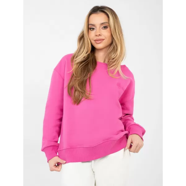  Dámská mikina FACTORY PRICE NS-BL-NS2567.03 DARK PINK 