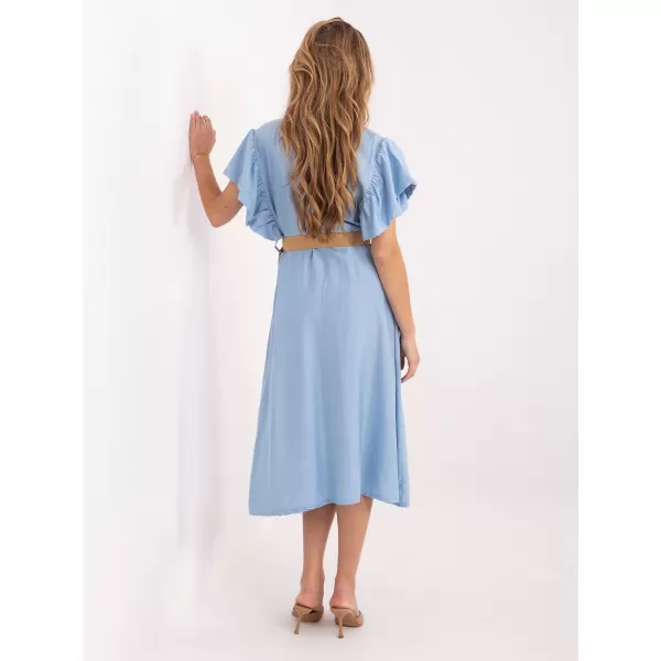  Dámské šaty ITALY MODA MI-SK-82970.86 LIGHT BLUE 