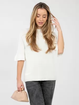 Dámský svetr ITALY MODA MI-SW-1901.66 ECRU