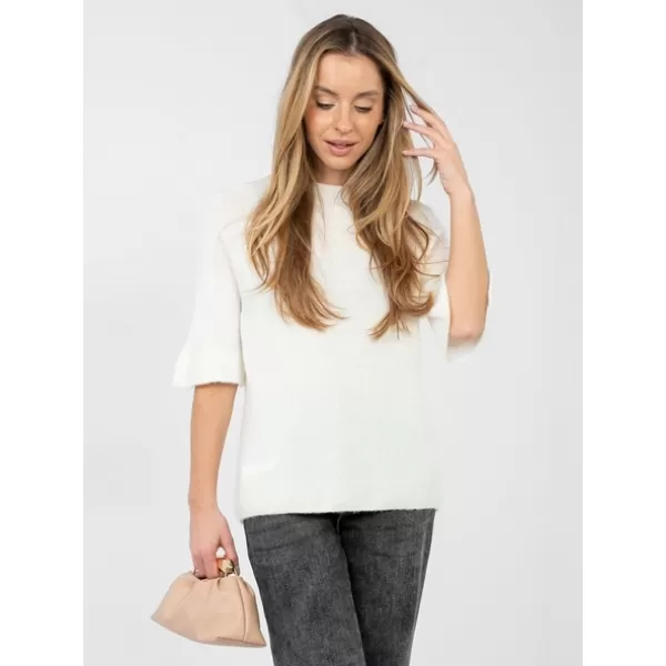  Dámský svetr ITALY MODA MI-SW-1901.66 ECRU 