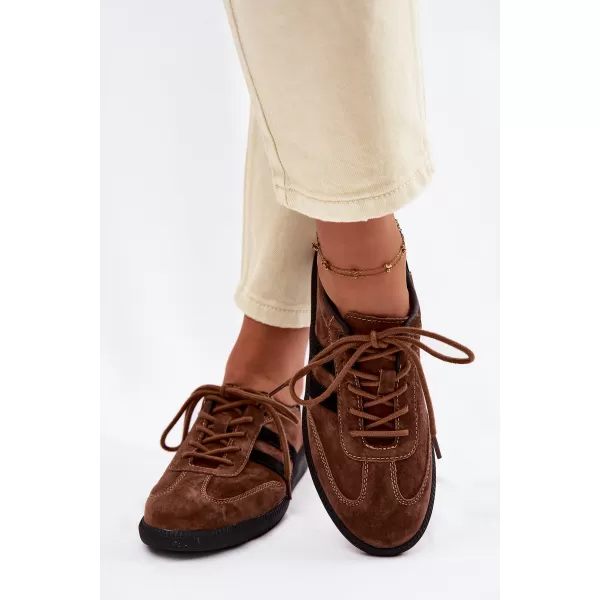  Dámské tenisky BOTO GD-XF-164 BROWN/BLACK 