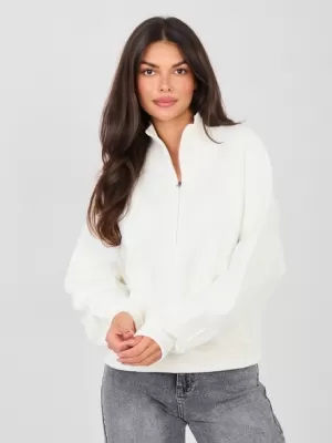 Dámská mikina FACTORY PRICE NS-BL-NS2579.11 ECRU