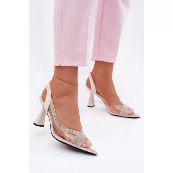  Dámské sandály VINCEZA 62282 BEIGE 