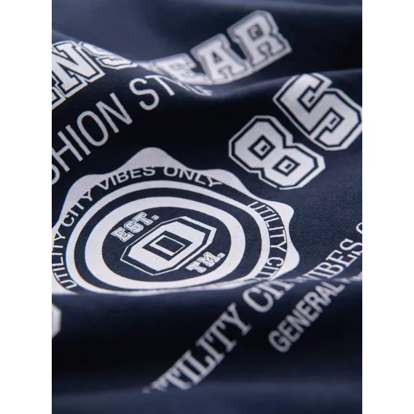  Pánské triko OMBRE OM-TSPT-0269 NAVY BLUE 